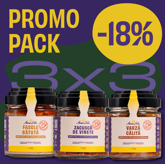 PROMO PACK 3x3 — Vinete, Fasole, Varză